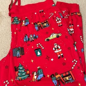 New woman’s Christmas pajama bottoms
